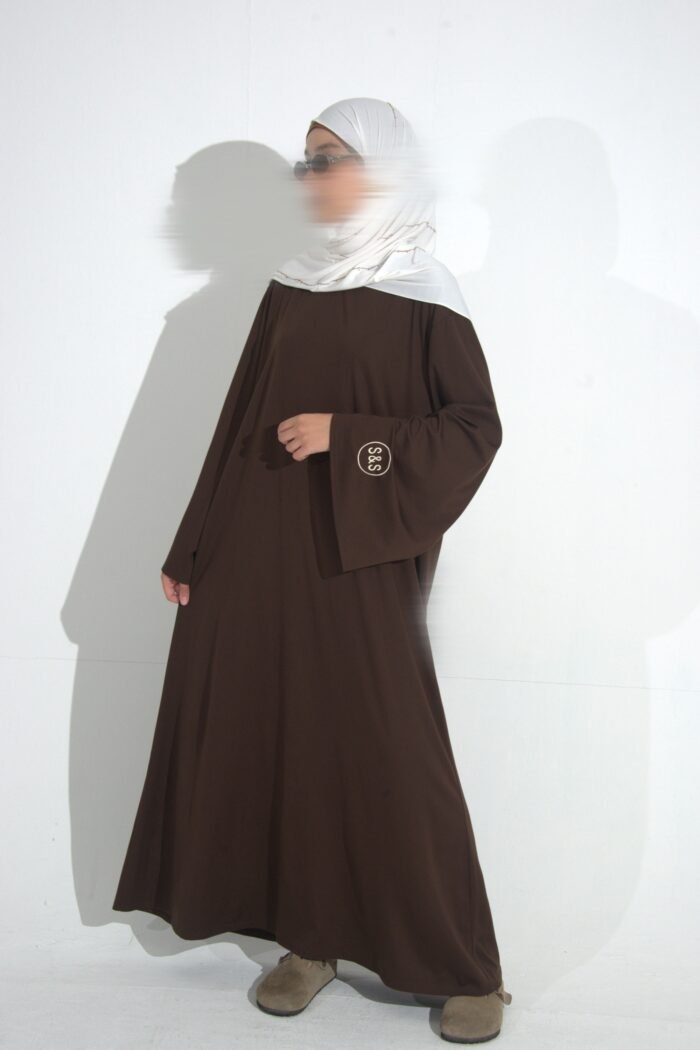 Abaya « Douceur Ébène »