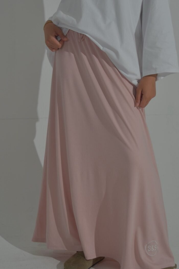 Jupe « Pétale Rosé »