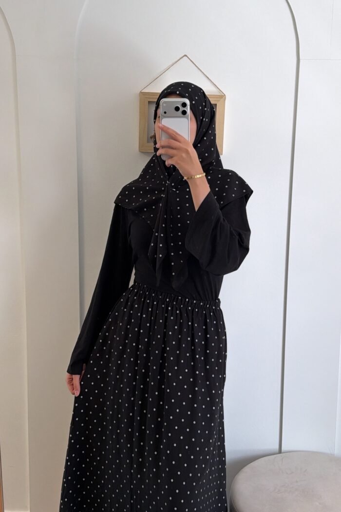 Jupe + Hijab à pois