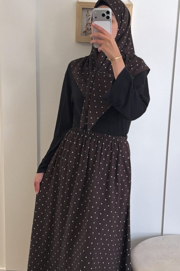 Jupe + Hijab à pois